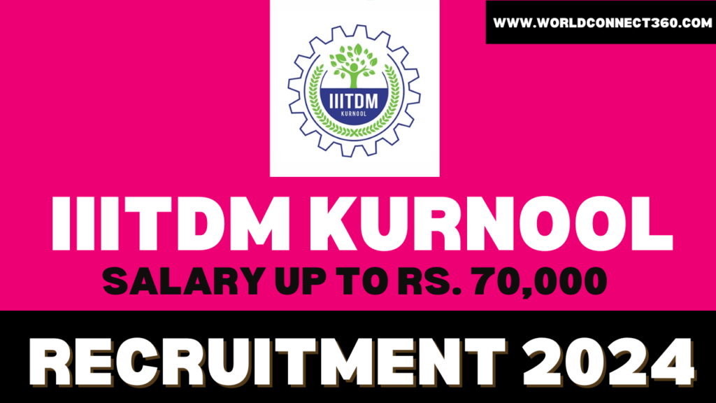 IIITDM Kurnool Recruitment